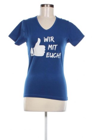Damen T-Shirt, Größe S, Farbe Blau, Preis 2,90 €