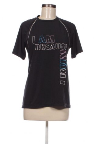 Γυναικείο t-shirt ASICS, Μέγεθος L, Χρώμα Μαύρο, Τιμή 12,37 €