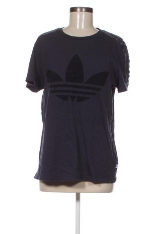 Дамска тениска Adidas, Размер M, Цвят Син, Цена 20,00 лв.