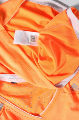 Дамска тениска Adidas, Размер M, Цвят Оранжев, Цена 16,00 лв.