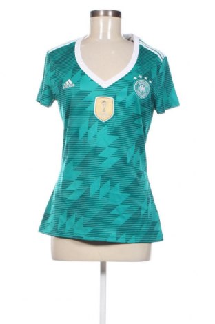 Γυναικείο t-shirt Adidas, Μέγεθος M, Χρώμα Πράσινο, Τιμή 12,37 €