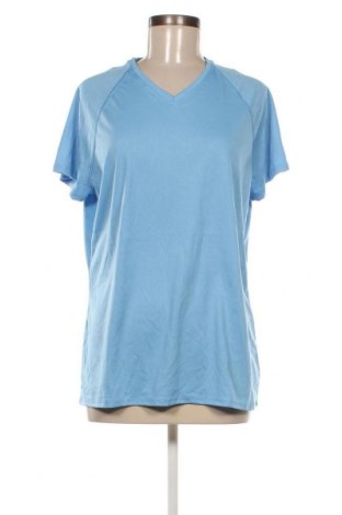 Damen T-Shirt Adidas, Größe XL, Farbe Blau, Preis 10,29 €