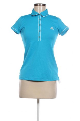 Damen T-Shirt Adidas, Größe S, Farbe Blau, Preis 13,92 €
