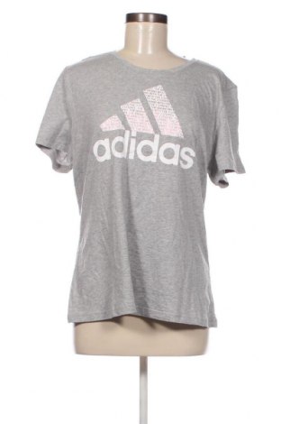 Дамска тениска Adidas, Размер XL, Цвят Сив, Цена 20,00 лв.