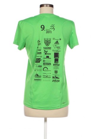 Γυναικείο t-shirt Adidas, Μέγεθος L, Χρώμα Πράσινο, Τιμή 12,37 €