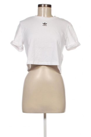 Γυναικείο t-shirt Adidas Originals, Μέγεθος L, Χρώμα Λευκό, Τιμή 22,43 €
