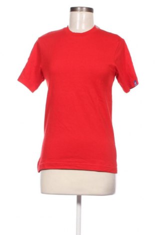 Damski T-shirt Adidas Originals, Rozmiar XS, Kolor Czerwony, Cena 38,38 zł