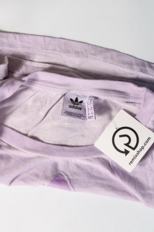 Γυναικείο t-shirt Adidas Originals, Μέγεθος S, Χρώμα Βιολετί, Τιμή 12,37 €