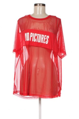 Γυναικείο t-shirt Angel of Style, Μέγεθος 3XL, Χρώμα Κόκκινο, Τιμή 19,39 €
