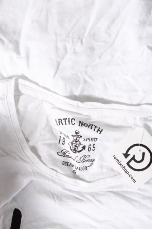 Damen T-Shirt Artic North, Größe L, Farbe Weiß, Preis 16,70 €