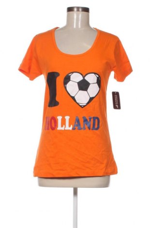 Дамска тениска Authentic Clothing Company, Размер L, Цвят Оранжев, Цена 8,06 лв.
