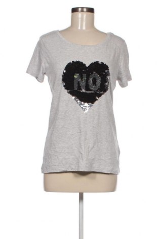Γυναικείο t-shirt Bel&Bo, Μέγεθος S, Χρώμα Γκρί, Τιμή 4,74 €