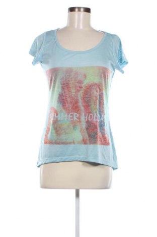 Damen T-Shirt Best Connections, Größe S, Farbe Blau, Preis € 4,34