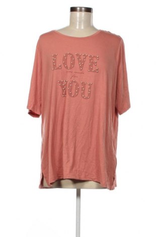Γυναικείο t-shirt Bpc Bonprix Collection, Μέγεθος XXL, Χρώμα Ρόζ , Τιμή 4,90 €