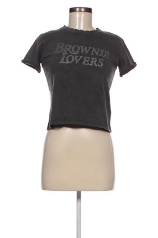 Γυναικείο t-shirt Brownie, Μέγεθος S, Χρώμα Γκρί, Τιμή 15,25 €
