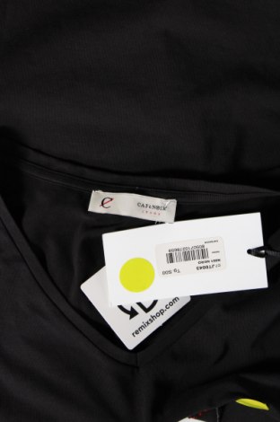 Damen T-Shirt CAFèNOIR, Größe S, Farbe Schwarz, Preis 16,15 €
