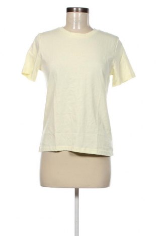 Γυναικείο t-shirt Calvin Klein, Μέγεθος S, Χρώμα Κίτρινο, Τιμή 21,03 €