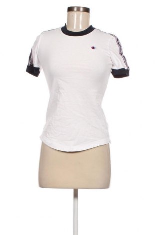 Γυναικείο t-shirt Champion, Μέγεθος XS, Χρώμα Λευκό, Τιμή 6,19 €
