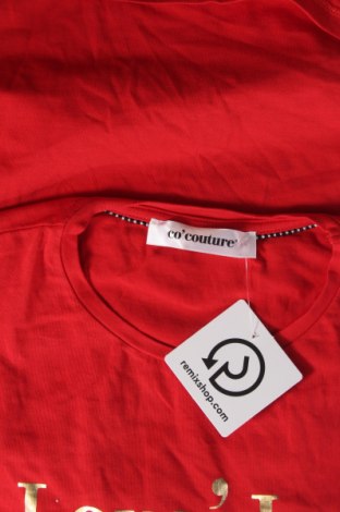 Γυναικείο t-shirt Co'Couture, Μέγεθος S, Χρώμα Κόκκινο, Τιμή 12,00 €
