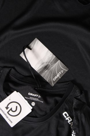 Γυναικείο t-shirt Craft, Μέγεθος XS, Χρώμα Μαύρο, Τιμή 23,68 €
