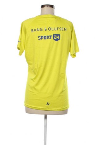 Γυναικείο t-shirt Craft, Μέγεθος L, Χρώμα Κίτρινο, Τιμή 12,37 €