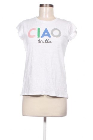Γυναικείο t-shirt Decjuba, Μέγεθος M, Χρώμα Λευκό, Τιμή 35,88 €