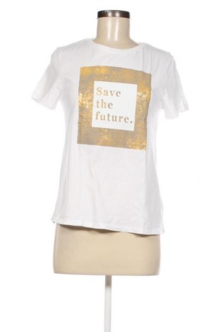 Damen T-Shirt Defacto, Größe S, Farbe Weiß, Preis 6,65 €