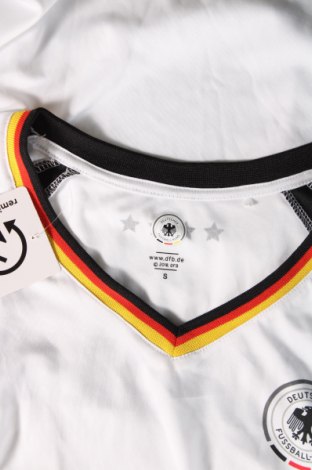 Γυναικείο t-shirt Deutscher Fussball-Bund, Μέγεθος S, Χρώμα Λευκό, Τιμή 3,70 €