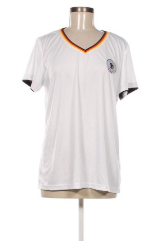 Γυναικείο t-shirt Dfb, Μέγεθος L, Χρώμα Λευκό, Τιμή 4,42 €