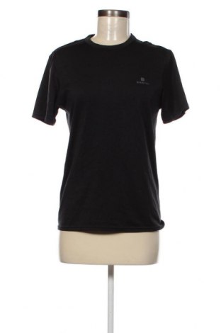 Γυναικείο t-shirt Domyos, Μέγεθος S, Χρώμα Μαύρο, Τιμή 4,74 €