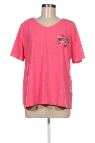 Γυναικείο t-shirt Esmara, Μέγεθος XXL, Χρώμα Ρόζ , Τιμή 8,04 €