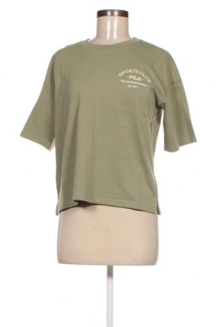 Γυναικείο t-shirt FILA, Μέγεθος S, Χρώμα Πράσινο, Τιμή 17,04 €