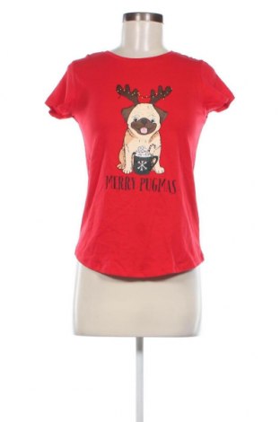Γυναικείο t-shirt Fb Sister, Μέγεθος XS, Χρώμα Κόκκινο, Τιμή 6,35 €