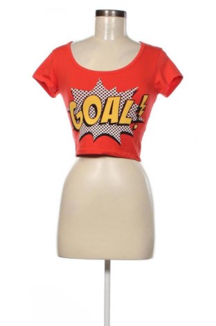 Γυναικείο t-shirt Fb Sister, Μέγεθος S, Χρώμα Κόκκινο, Τιμή 4,90 €