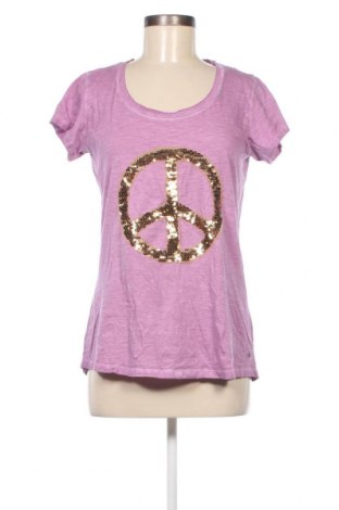 Γυναικείο t-shirt Frogbox, Μέγεθος M, Χρώμα Βιολετί, Τιμή 14,85 €
