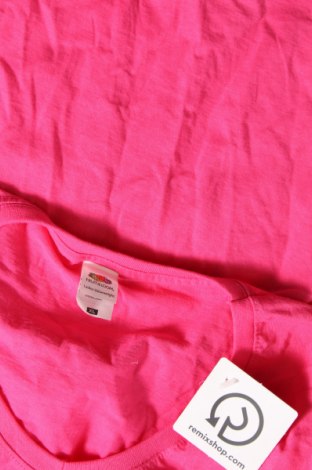 Дамска тениска Fruit Of The Loom, Размер XL, Цвят Розов, Цена 12,61 лв.