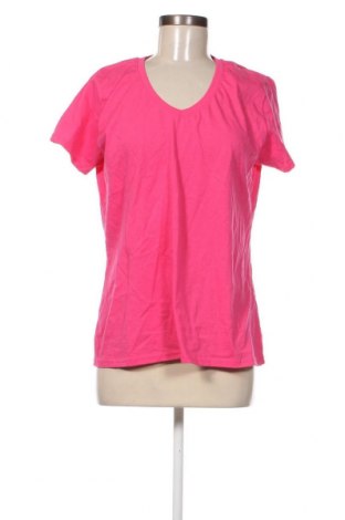 Γυναικείο t-shirt Fruit Of The Loom, Μέγεθος XL, Χρώμα Ρόζ , Τιμή 7,80 €