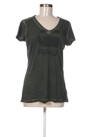 Damen T-Shirt G-Star Raw, Größe L, Farbe Grün, Preis 10,44 €