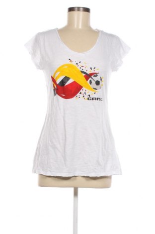 Γυναικείο t-shirt Gang, Μέγεθος M, Χρώμα Λευκό, Τιμή 33,73 €