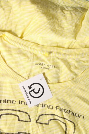 Γυναικείο t-shirt Gerry Weber, Μέγεθος L, Χρώμα Κίτρινο, Τιμή 11,13 €