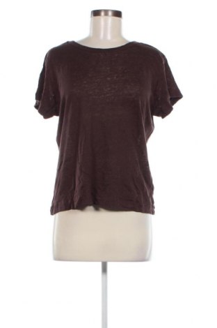 Дамска тениска H&M, Размер L, Цвят Кафяв, Цена 13,00 лв.