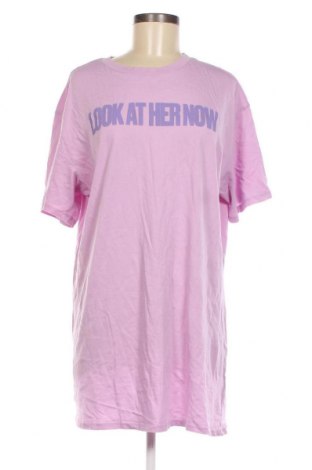 Дамска тениска H&M Divided, Размер L, Цвят Лилав, Цена 13,00 лв.
