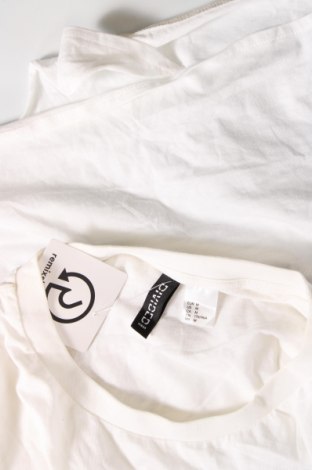 Tricou de femei H&M Divided, Mărime M, Culoare Ecru, Preț 42,76 Lei
