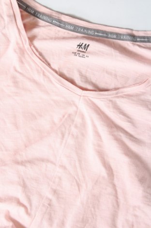 Damen T-Shirt H&M Sport, Größe XS, Farbe Rosa, Preis 6,79 €