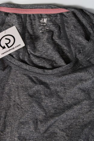 Damen T-Shirt H&M Sport, Größe S, Farbe Grau, Preis 4,89 €