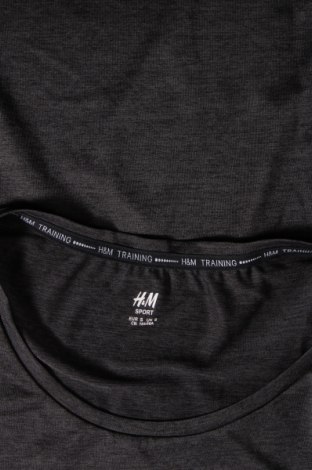 Γυναικείο t-shirt H&M Sport, Μέγεθος S, Χρώμα Γκρί, Τιμή 7,67 €