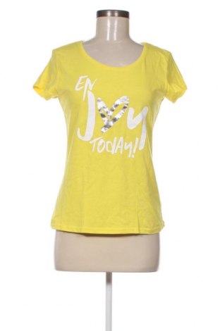Дамска тениска Jean Pascale, Размер S, Цвят Жълт, Цена 13,00 лв.