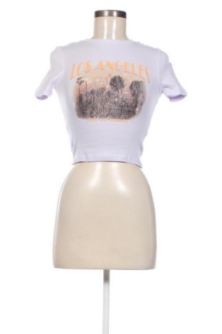 Γυναικείο t-shirt Jennyfer, Μέγεθος XXS, Χρώμα Βιολετί, Τιμή 5,63 €