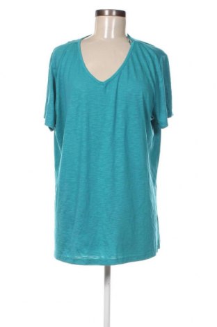 Γυναικείο t-shirt Laura Torelli, Μέγεθος XL, Χρώμα Μπλέ, Τιμή 6,75 €