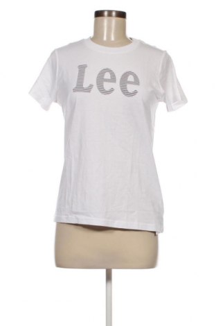 Γυναικείο t-shirt Lee, Μέγεθος S, Χρώμα Λευκό, Τιμή 17,94 €